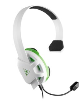 Turtle Beach Recon Chat White Headset for Xbox one, Xbox Series X, PS5, PS4, Switch