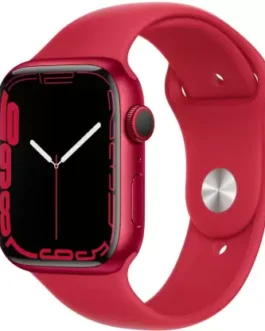 Apple WatchSeries7(GPS+Cellular-45mm)(PRODUCT)RED AluminiumCase(PRODUCT)RED Sport Band  (Red Strap, Regular)